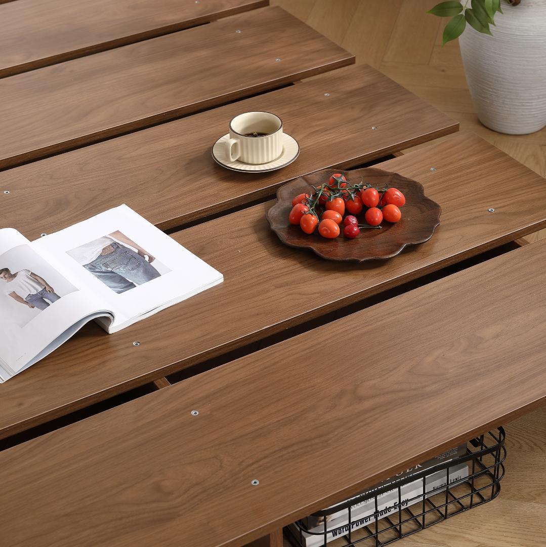 【幅120cm・S】ベッド ローベッド すのこベッド おしゃれ BROWN