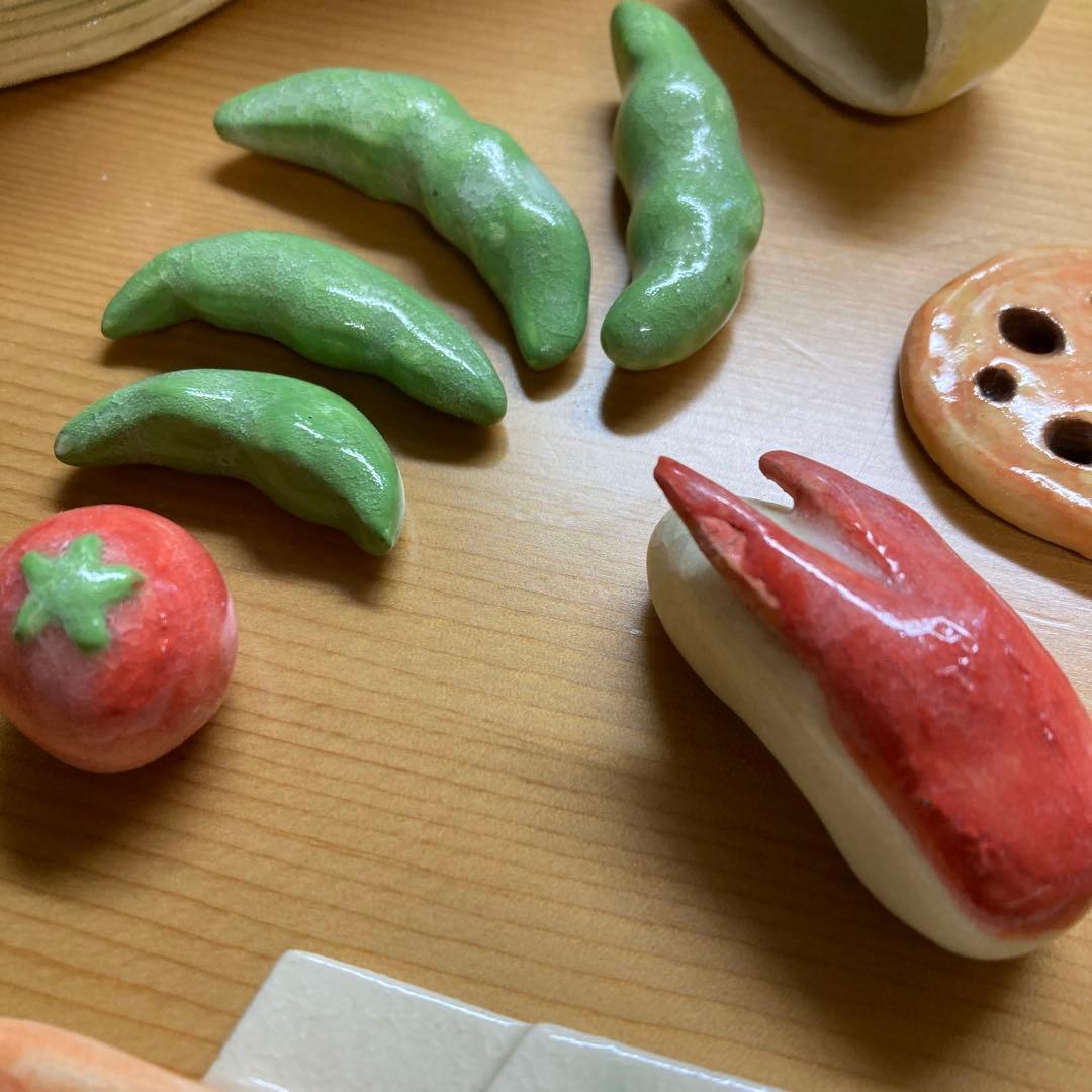 陶器製　アートなお弁当箱　おにぎり　副菜おかず　箸セット