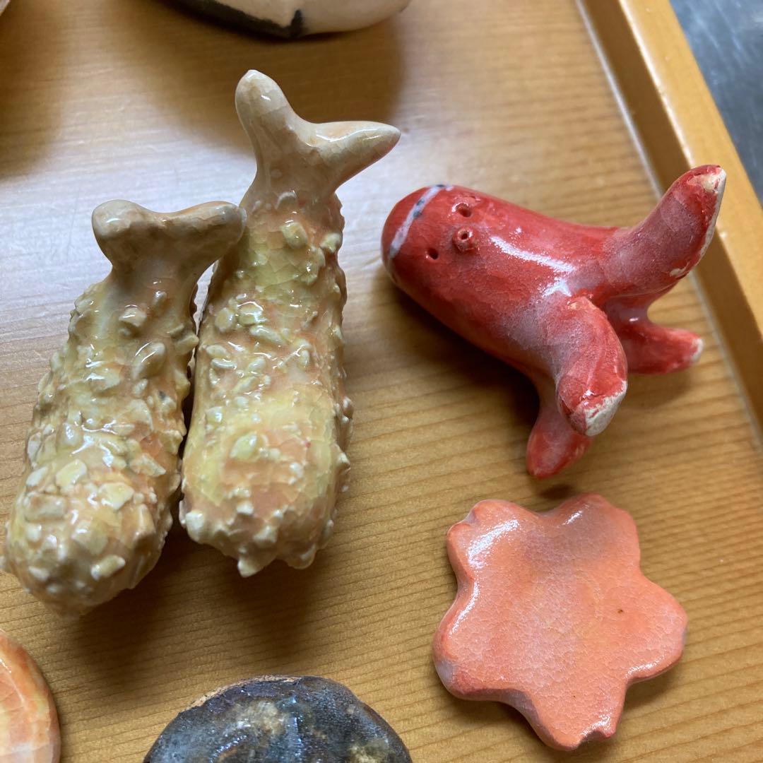 陶器製　アートなお弁当箱　おにぎり　副菜おかず　箸セット
