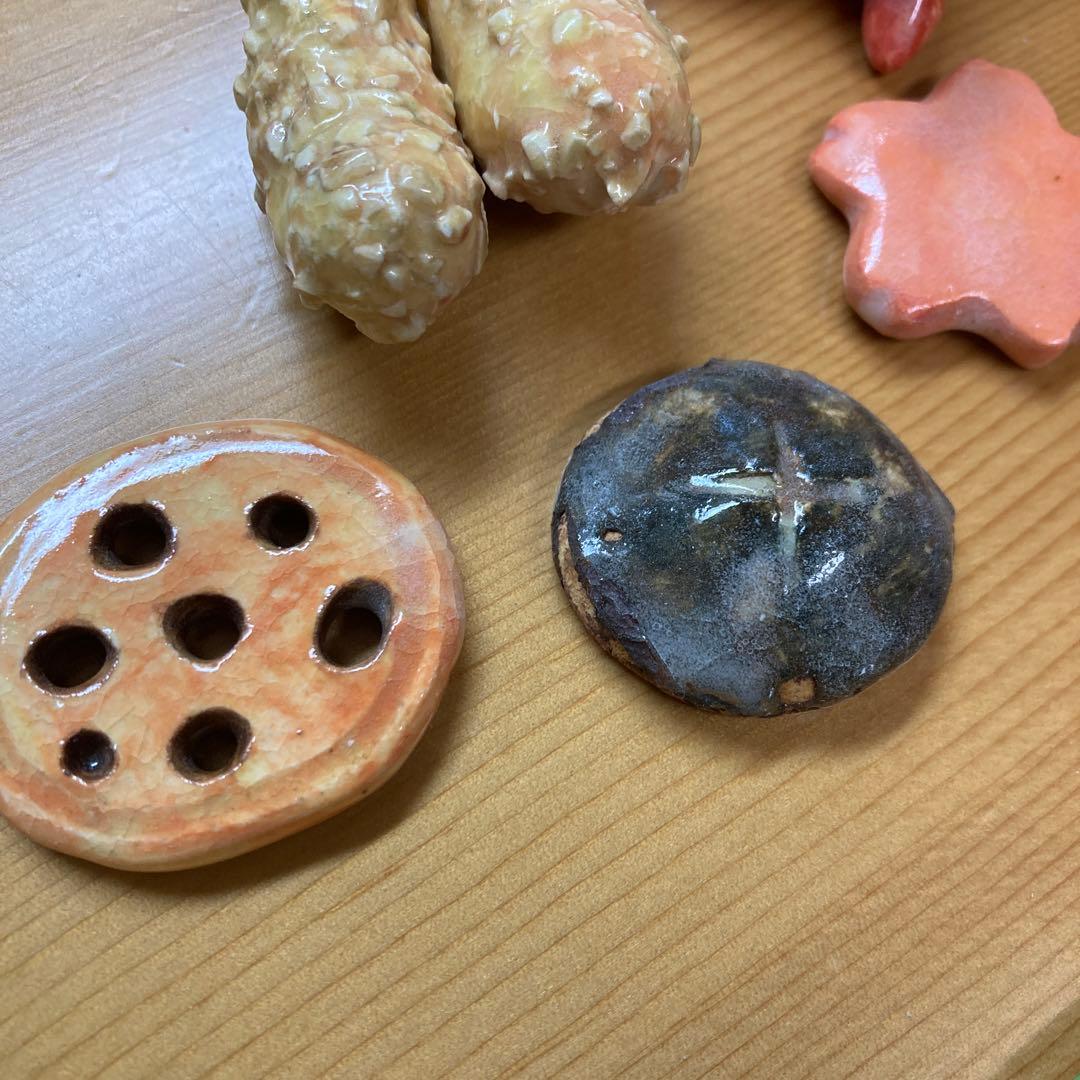 陶器製　アートなお弁当箱　おにぎり　副菜おかず　箸セット