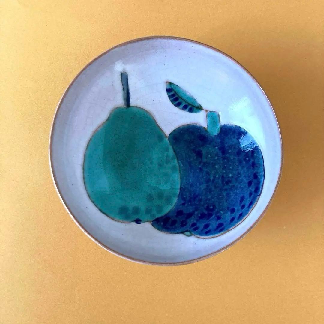 フランス　ヴィンテージ　ジャン/ロベール・クルティエ　ボウル　洋梨・リンゴ