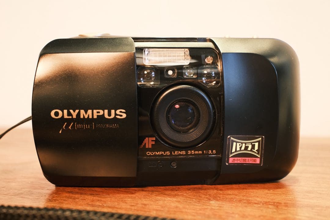 OLYMPUS μ[mju:] panorama コンパクトフィルムカメラ