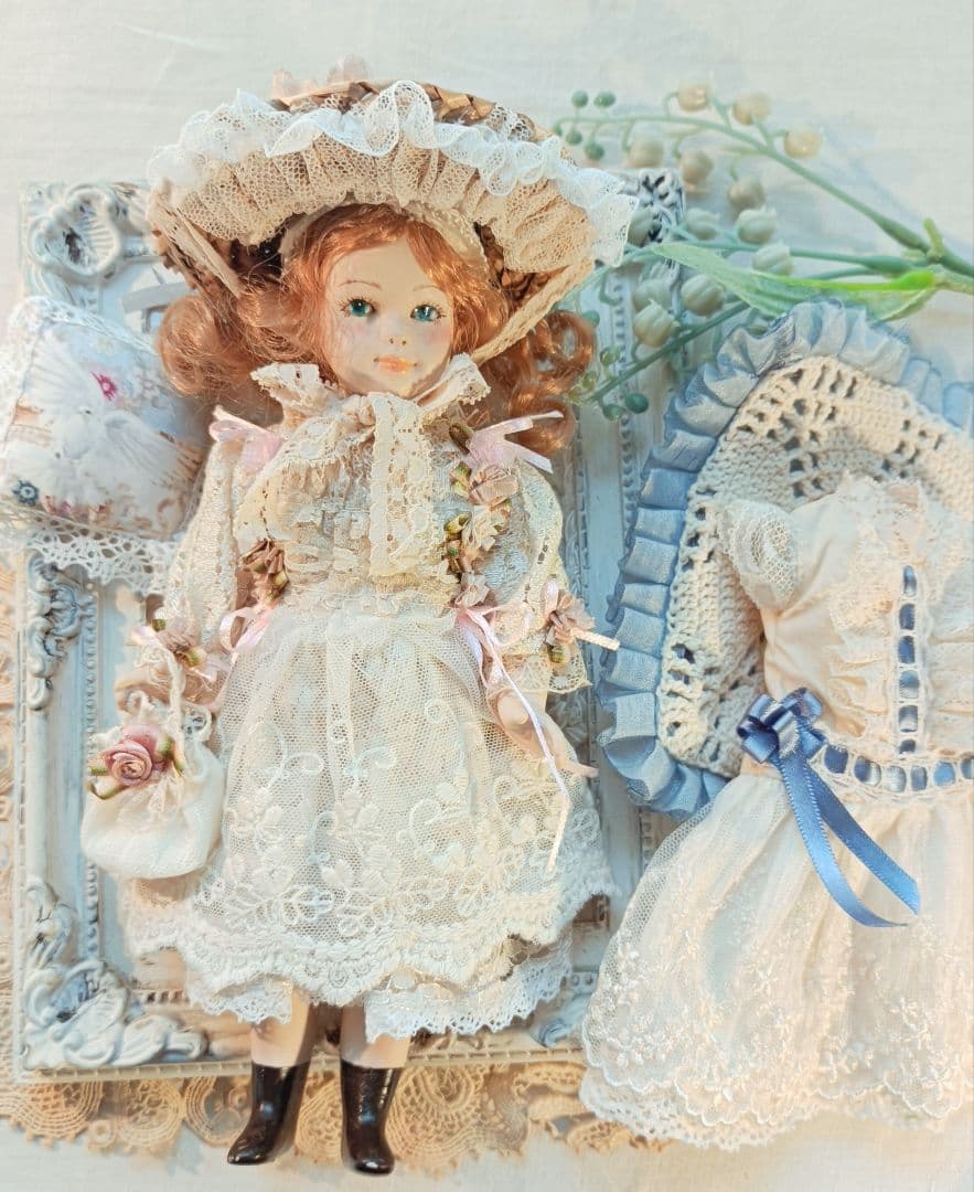 ジ*虎様 Handmade　ビスクドール　アウトフィット　ミニョネット