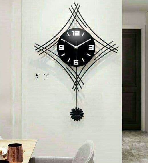 掛け時計 壁掛け時計 壁掛け 北欧 かわいい おしゃれ 電波夜寝室インテリア