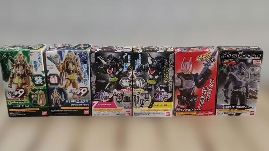 仮面ライダー フィギュア 装動 関係 43個