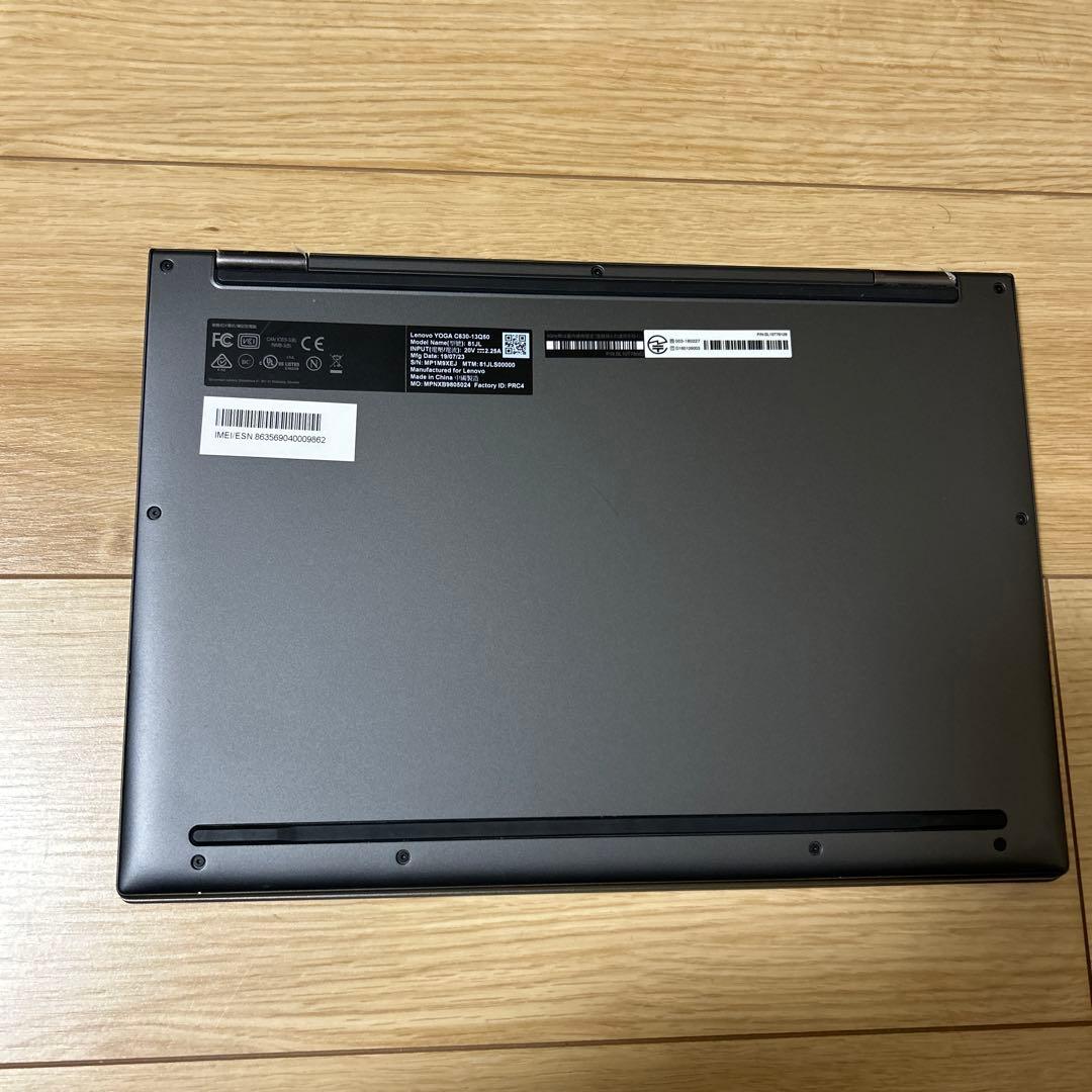 Windowsノート本体 Lenovo YOGA C630 2in1