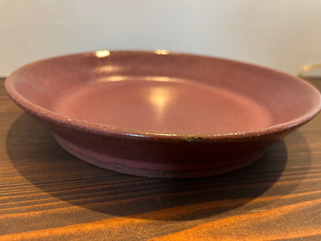 小澤基晴さん　ゆかり７寸深皿　１枚　作家さん器　未使用品