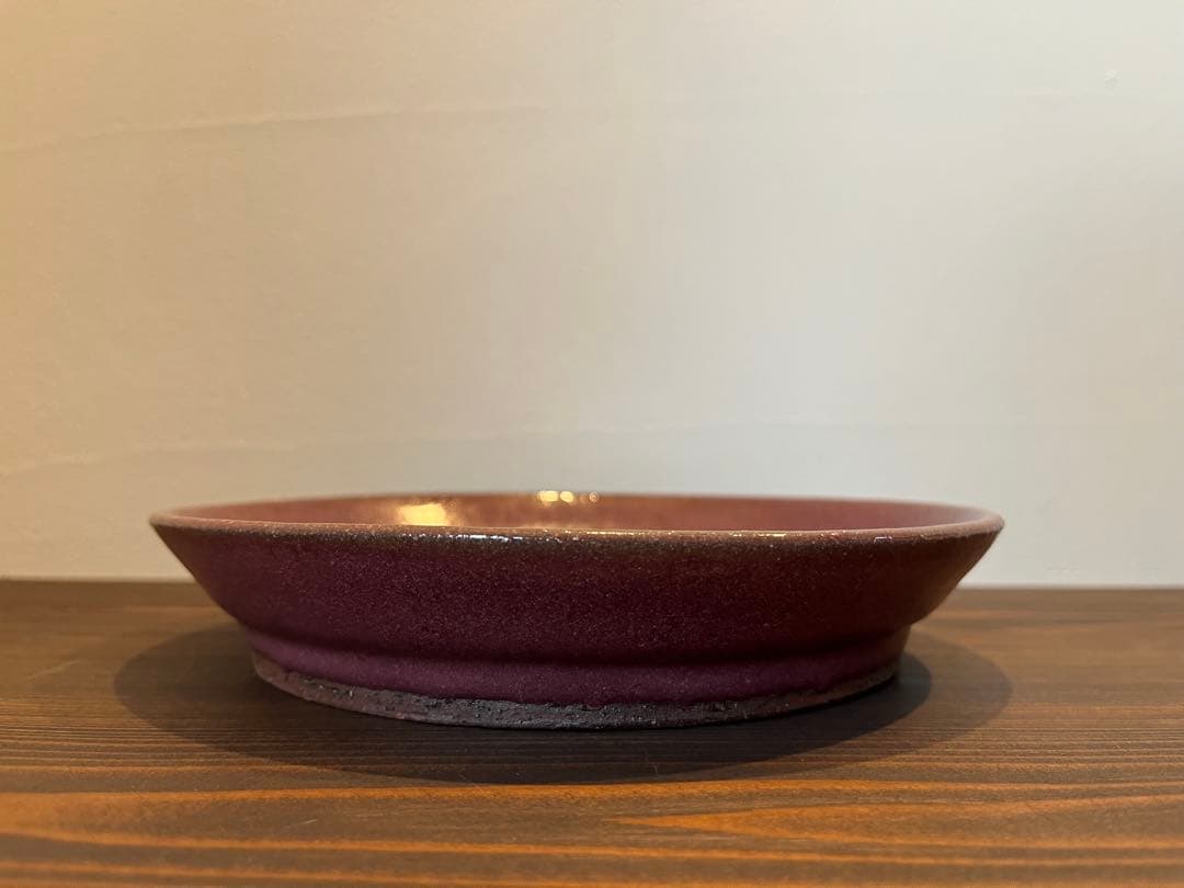 小澤基晴さん　ゆかり７寸深皿　１枚　作家さん器　未使用品