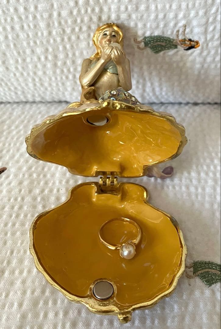 人魚姫　置物　小物入れ