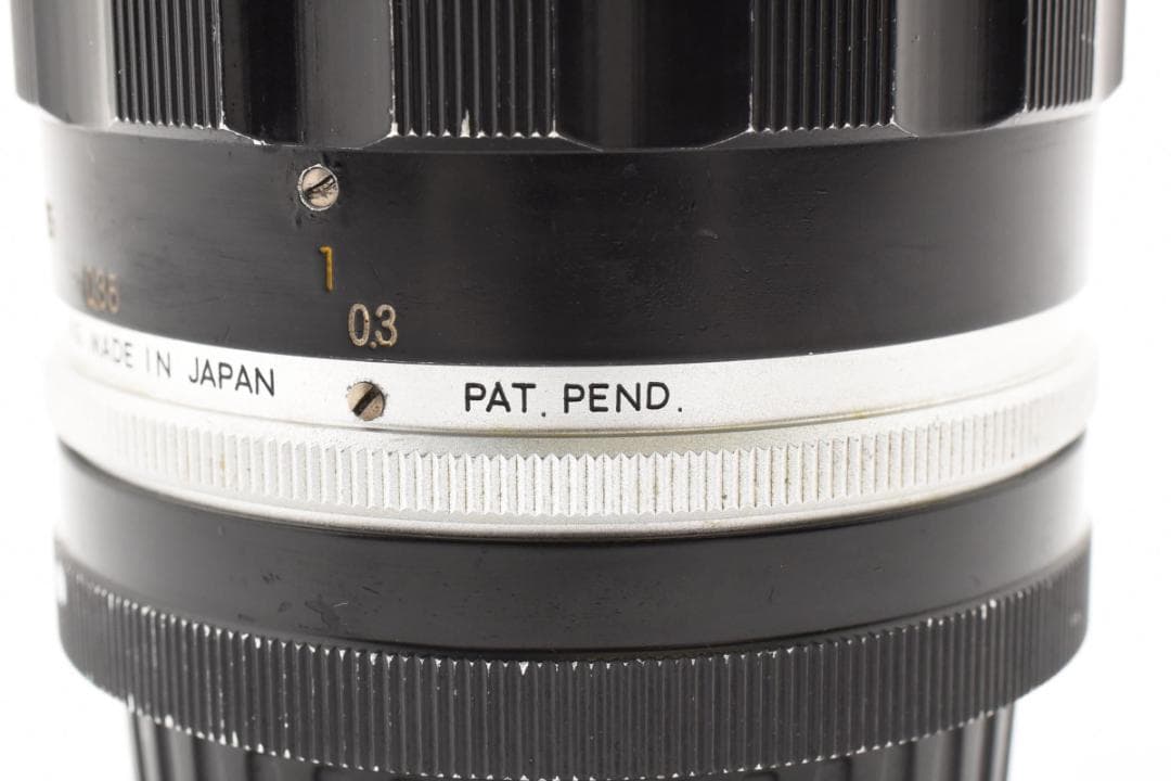 NIKKOR-S Auto3.5cm F2.8PAT.PEND. 刻印#1084