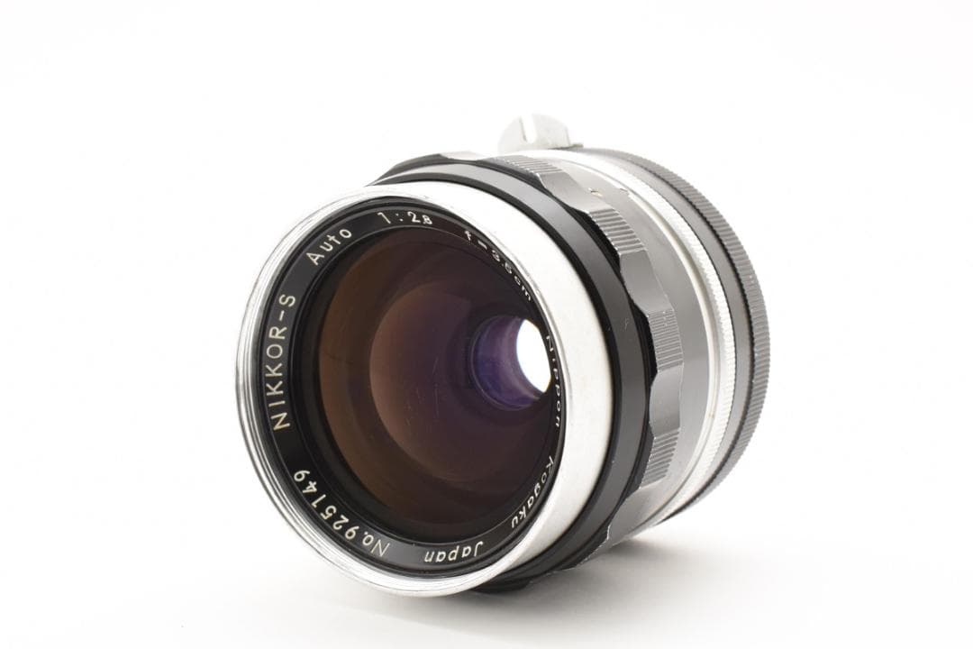 NIKKOR-S Auto3.5cm F2.8PAT.PEND. 刻印#1084