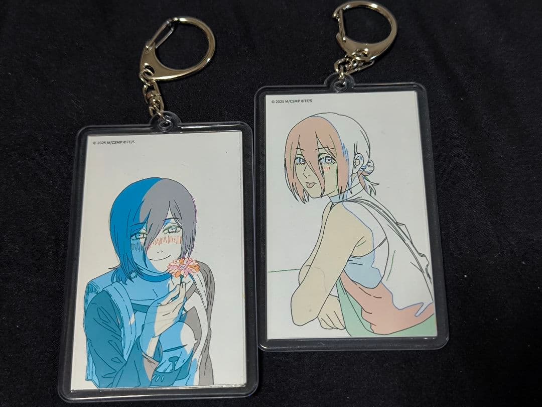 チェンソーマン レゼ編 海外限定 MAPPA旗艦店 キーホルダー レゼ 2点