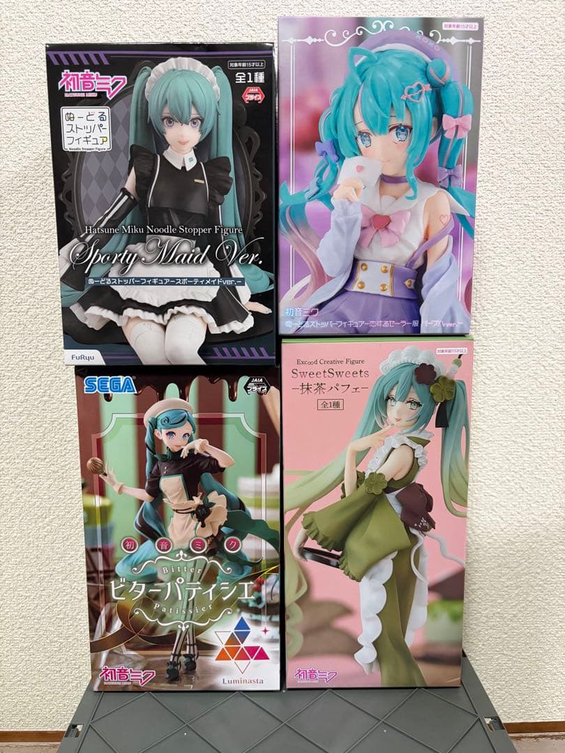 初音ミク　8点　プライズフィギュアまとめ売り
