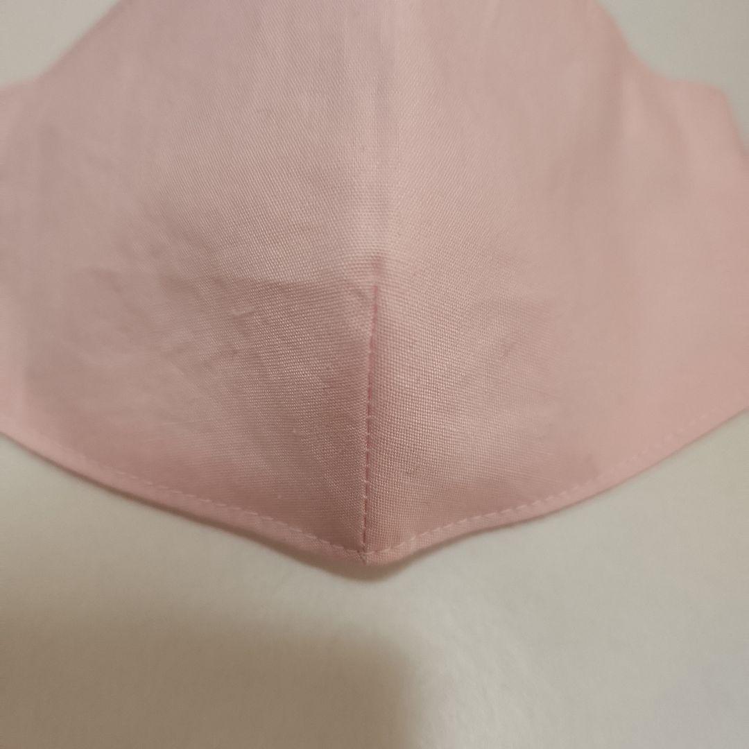 オーガニックコットン　接触冷感／子供用　マスク　キッズ　女の子　抗菌　ピンク