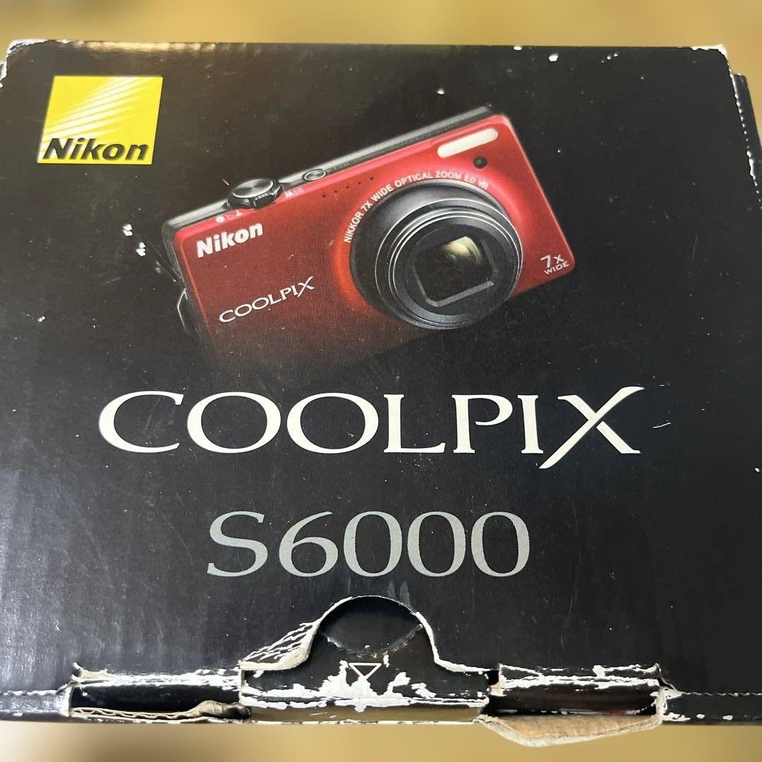 Nikon COOLPIX レッド Ｓ6000 中古