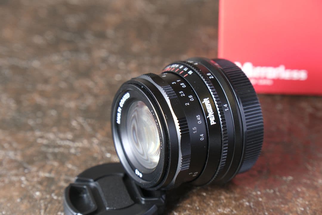 pergear MFレンズ 35mm f1.4 フルサイズ　ライカＬマウント