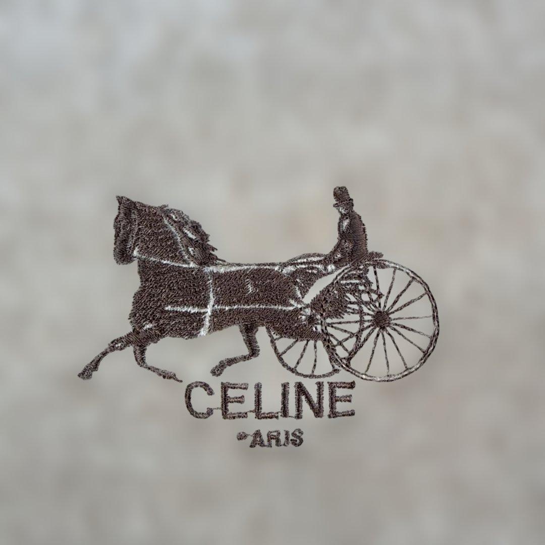 未使用保管品CELINE パフタッチブランケット 140 x200cmベージュ