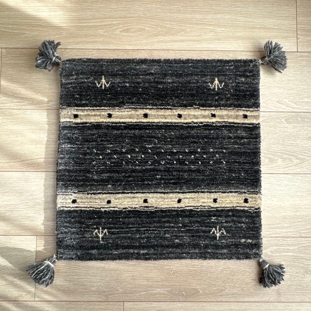Gabbeh and Kilim Rug 手織りギャべクッションカバー45×45