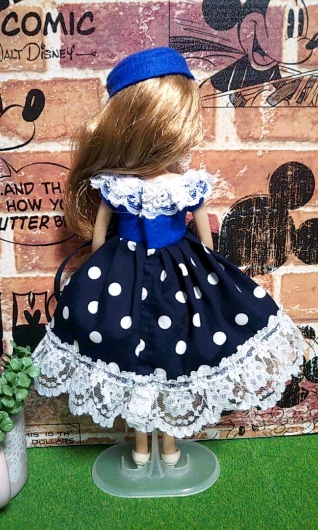 リカちゃん人形　洋服　ハンドメイド 1087