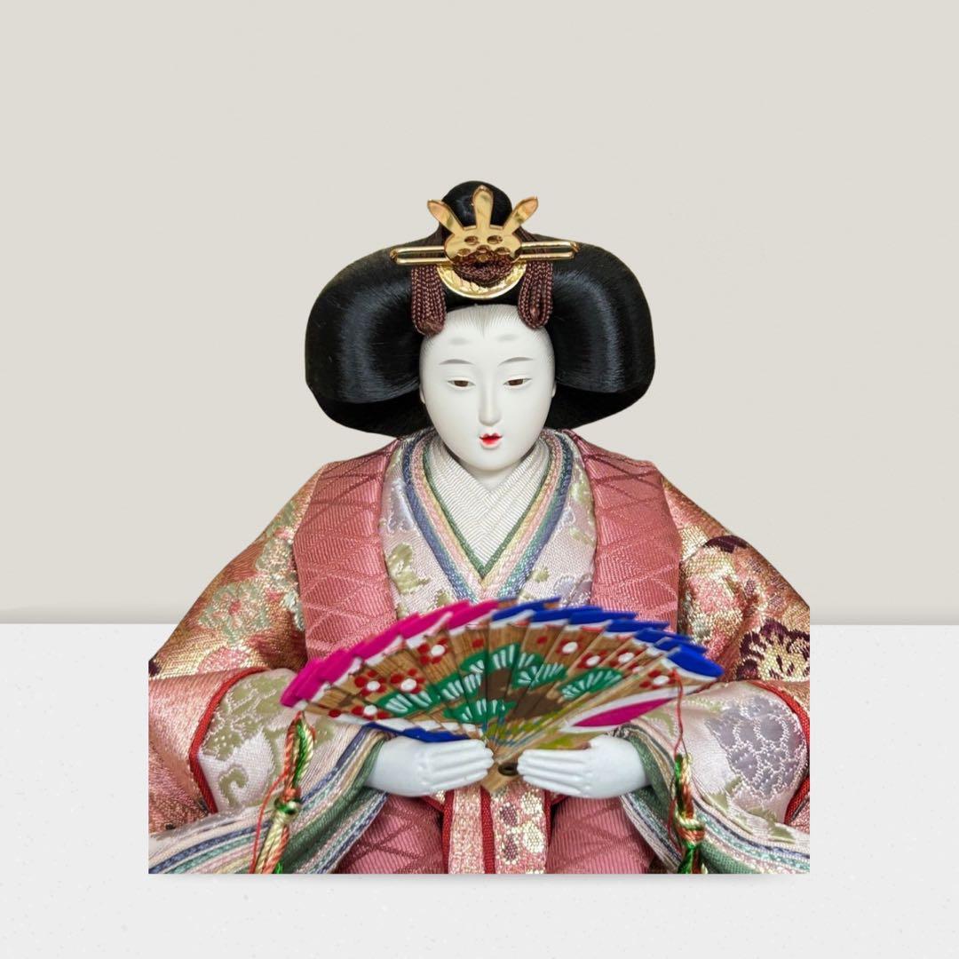 【美品】吉福 親王飾り 雛人形 三月人形 ひな祭り 送料込 即発送可