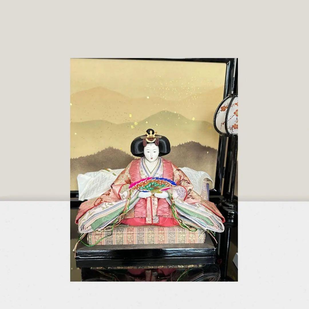 【美品】吉福 親王飾り 雛人形 三月人形 ひな祭り 送料込 即発送可
