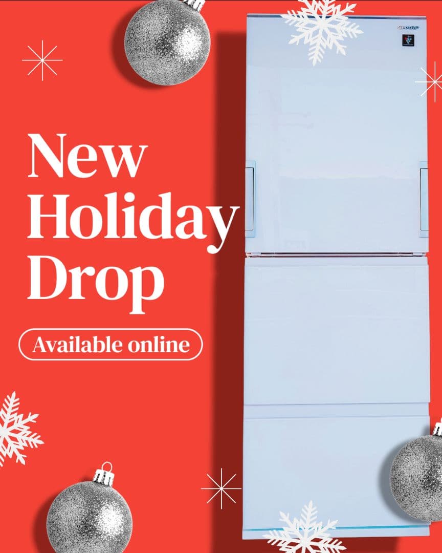 シャープ冷蔵庫、SHARP冷蔵庫、350L冷蔵庫、ガラス冷蔵庫、白い冷蔵庫、大き