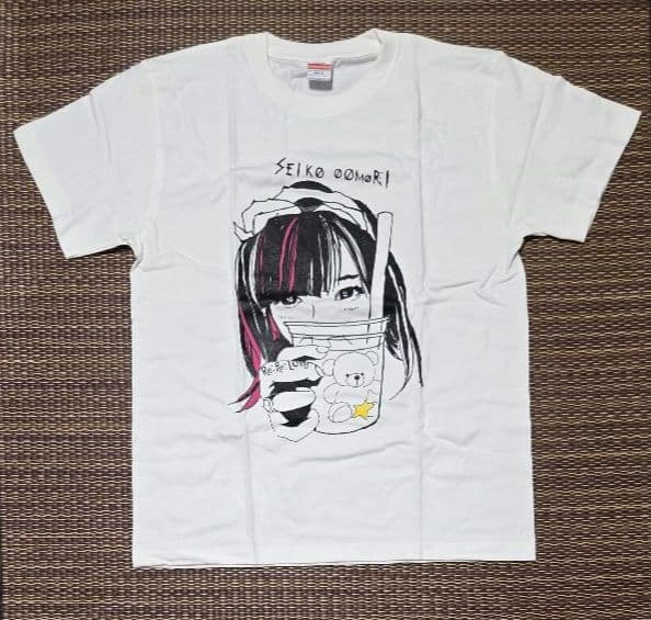 大森靖子10周年記念　銀杏BOYZ峯田和伸による書き下ろしイラストTシャツ