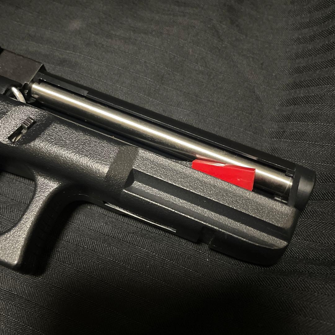 東京マルイ　電動ハンドガン　グロック18C シルバー　カスタム品　SBD取付