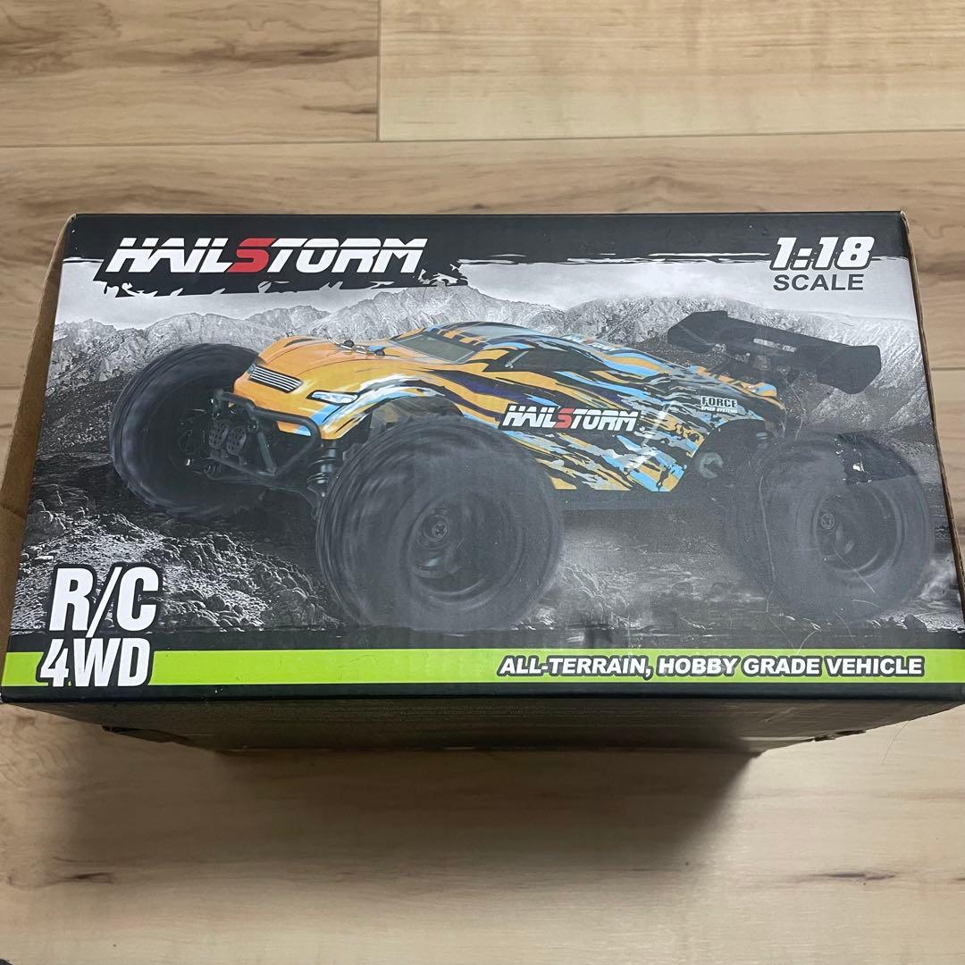 HBX 1/18 4WD オフロードバギー ラジコン バッテリー追加1 美中古品