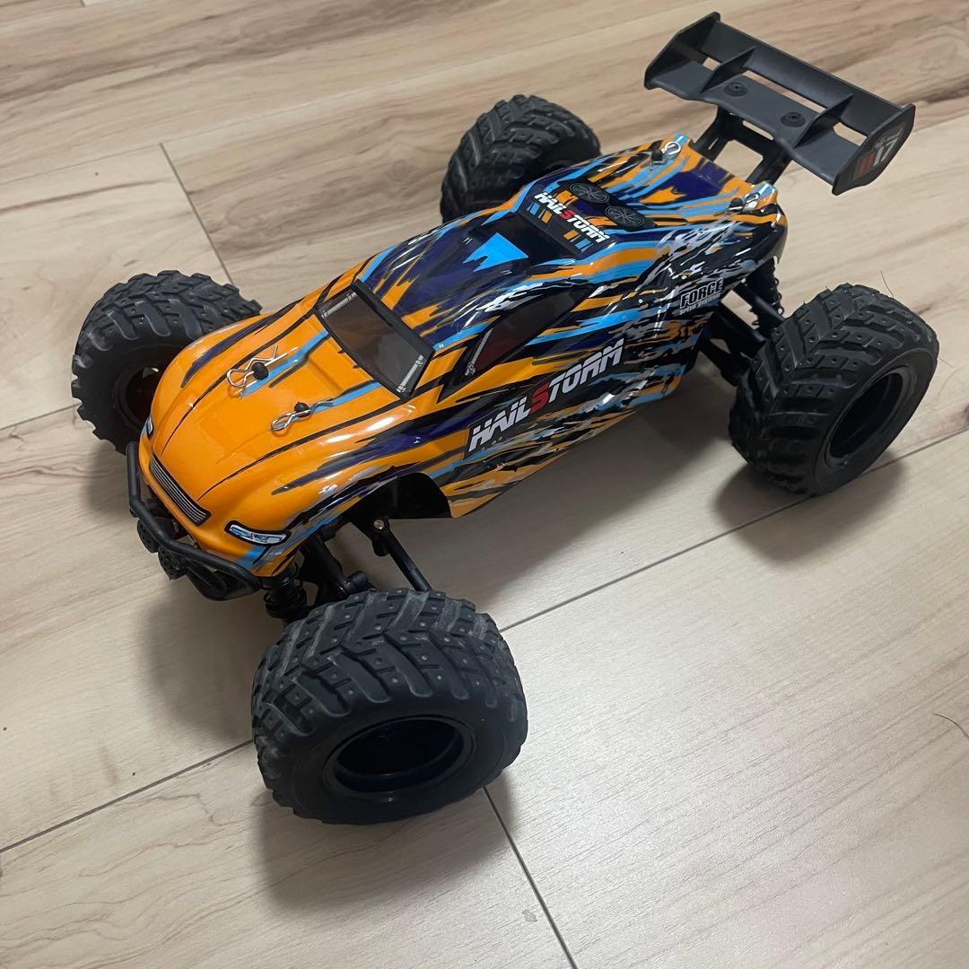 HBX 1/18 4WD オフロードバギー ラジコン バッテリー追加1 美中古品