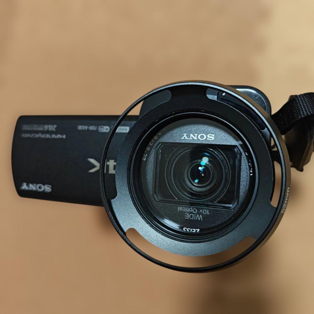 SONY 4K ビデオカメラ 本体、付属品　動作確認済み。期間限定値下げ！