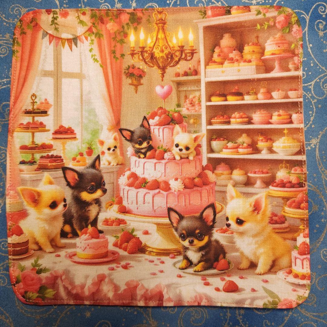 あるむ　ハンカチ　ネコちゃん柄 19枚