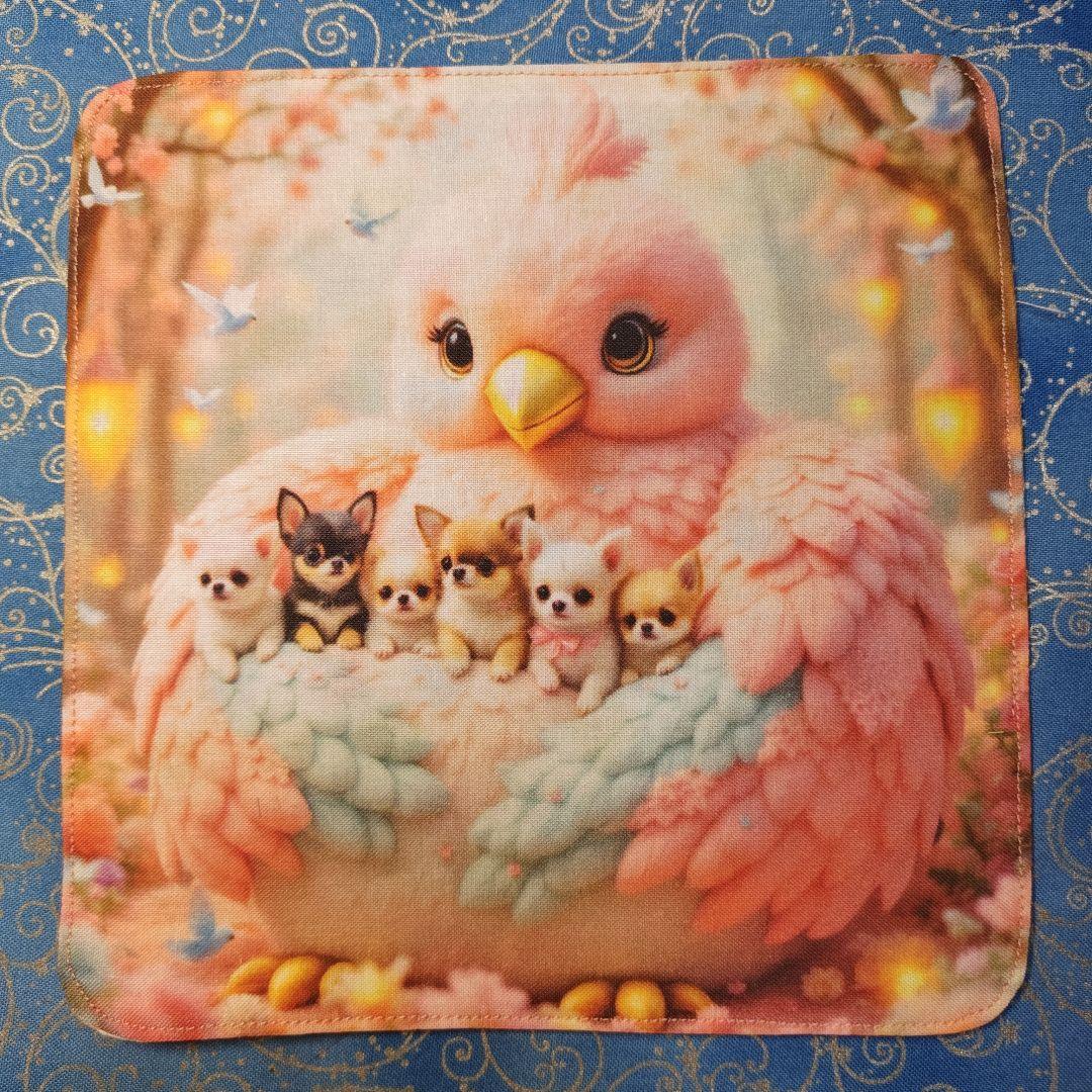 あるむ　ハンカチ　ネコちゃん柄 19枚