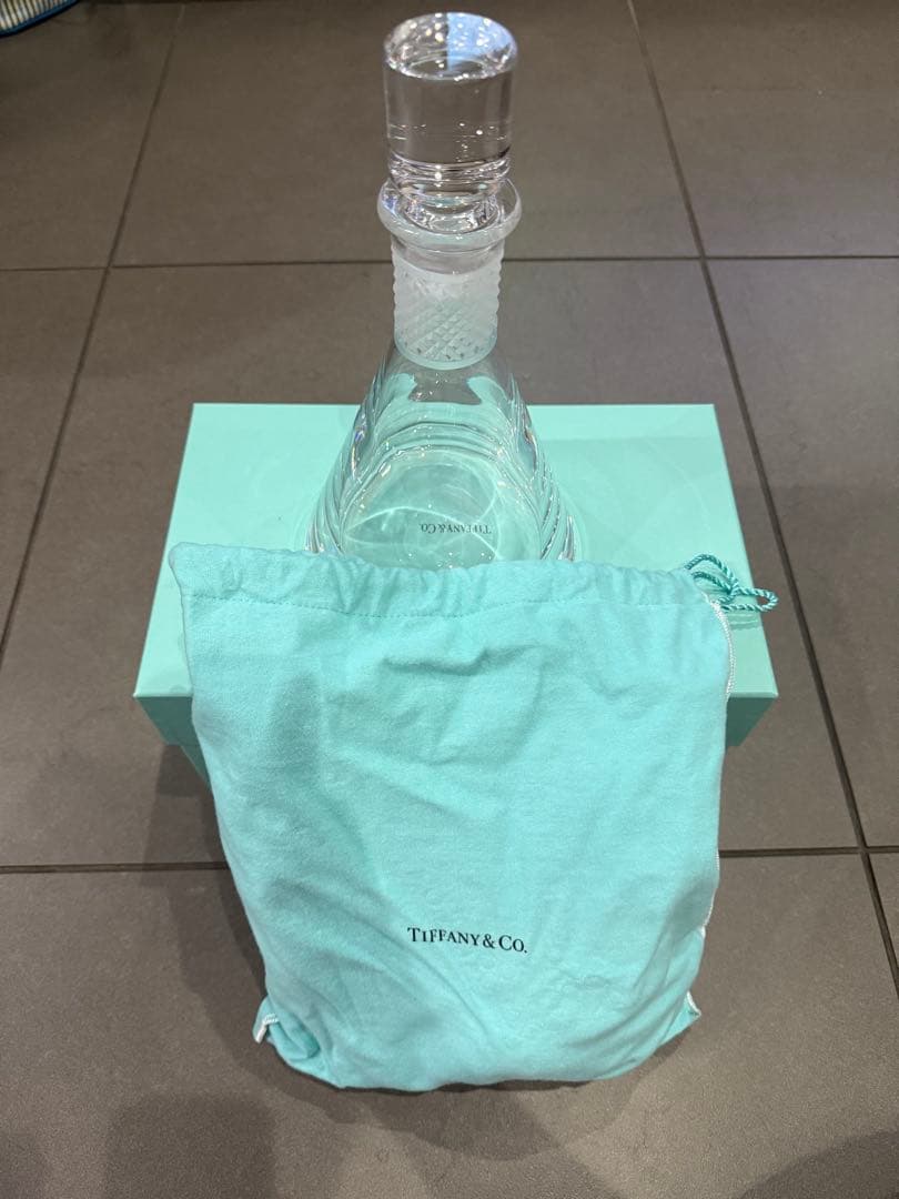 TIFFANY / ティファニー ダイヤモンドポイント コニカル デキャンタ