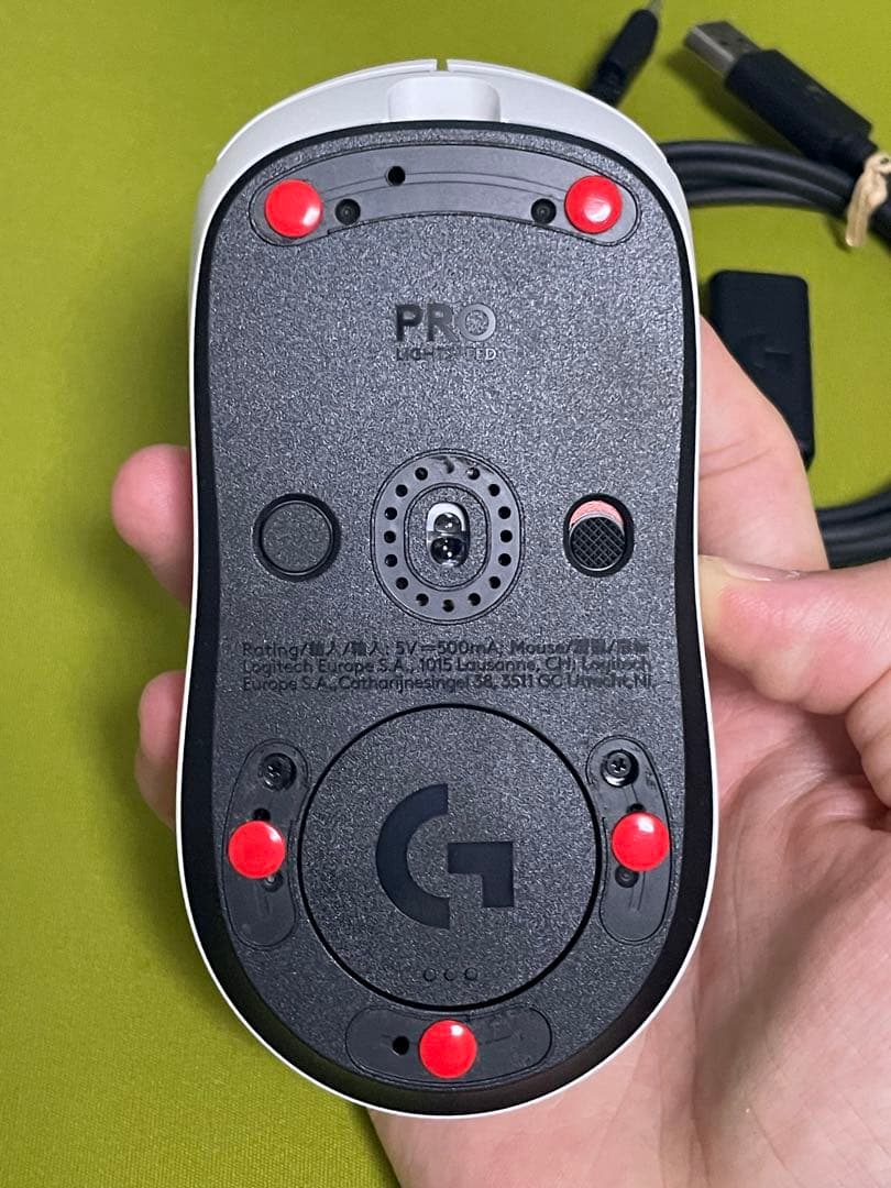 Logicool G PRO 2 LIGHTSPEED + 8kレシーバー付き