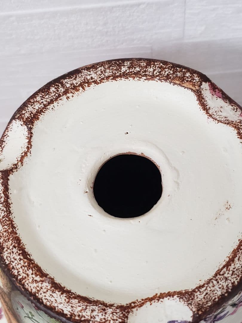 オーダーOK☘️【745】リメイク鉢☆三河焼素焼き鉢　4.5号鉢