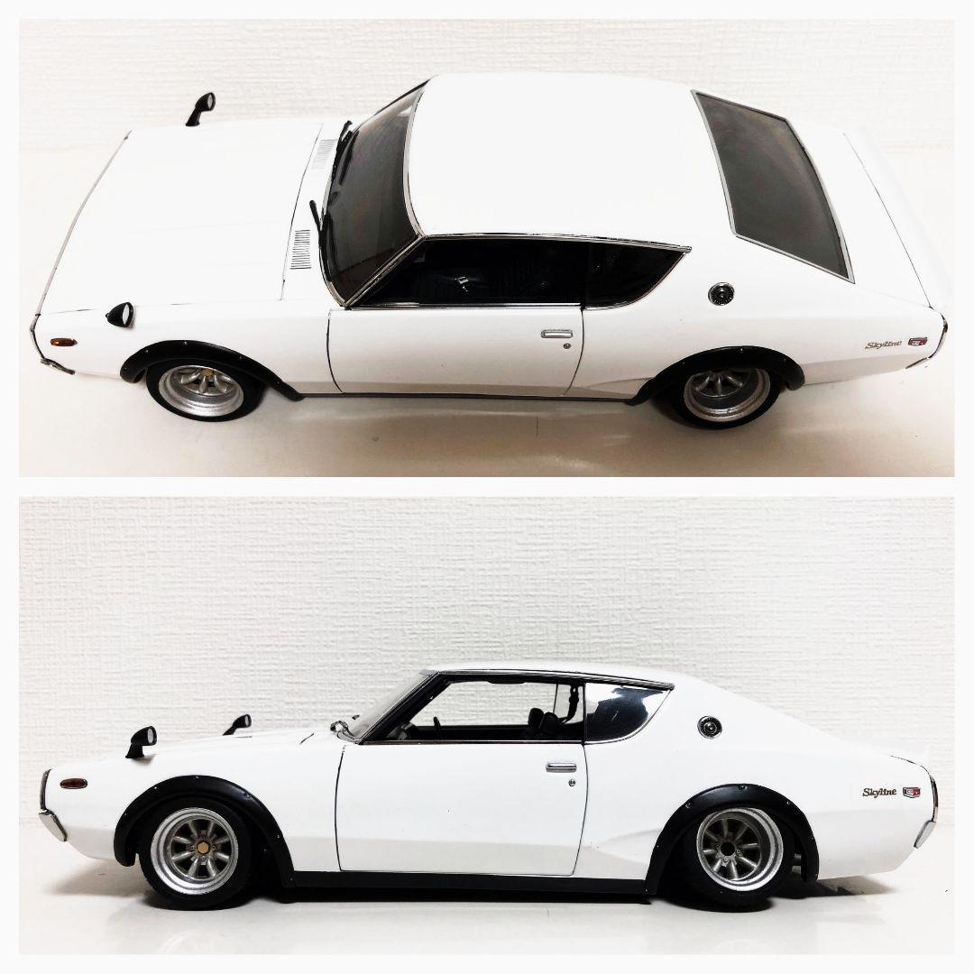 京商/Nissan日産 Slylineスカイライン ケンメリ 1/18 ジャンク