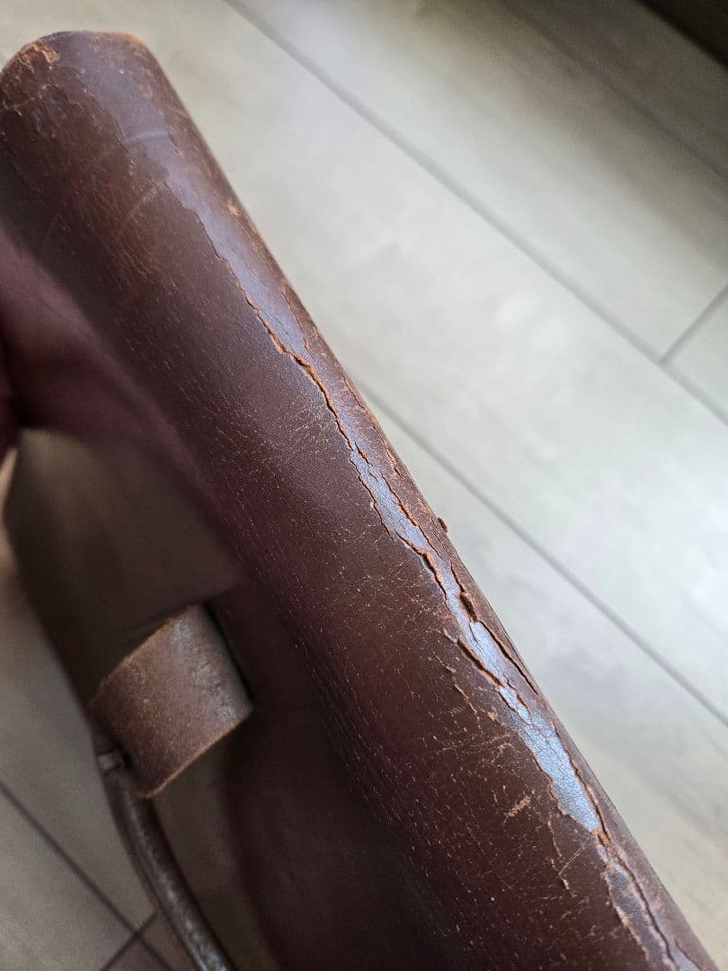 第二次大戦頃　実物　U.S.N. パイロット(中佐)革製ブリーフケース