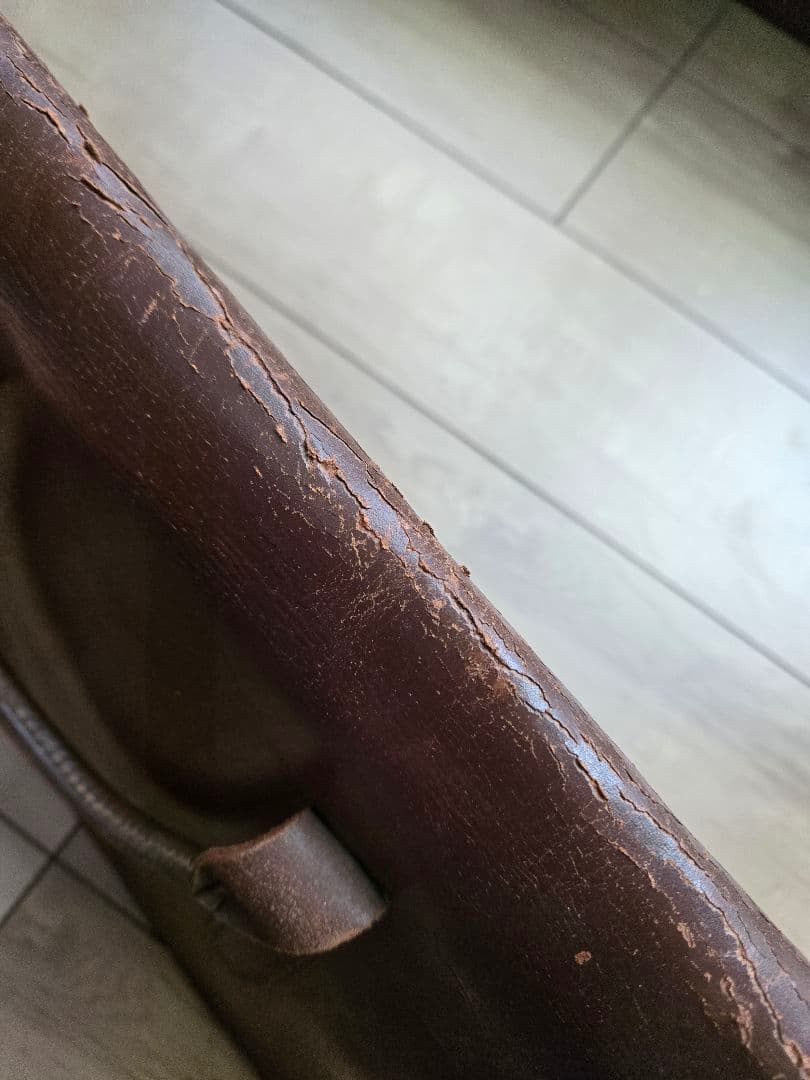 第二次大戦頃　実物　U.S.N. パイロット(中佐)革製ブリーフケース