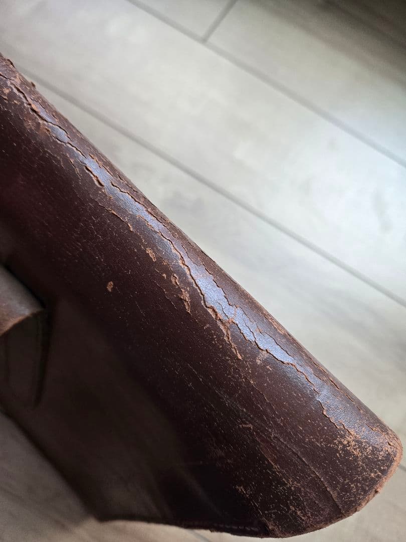 第二次大戦頃　実物　U.S.N. パイロット(中佐)革製ブリーフケース