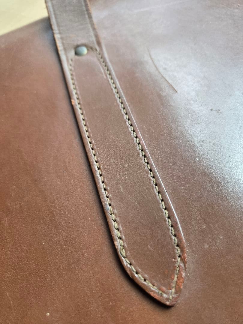 第二次大戦頃　実物　U.S.N. パイロット(中佐)革製ブリーフケース