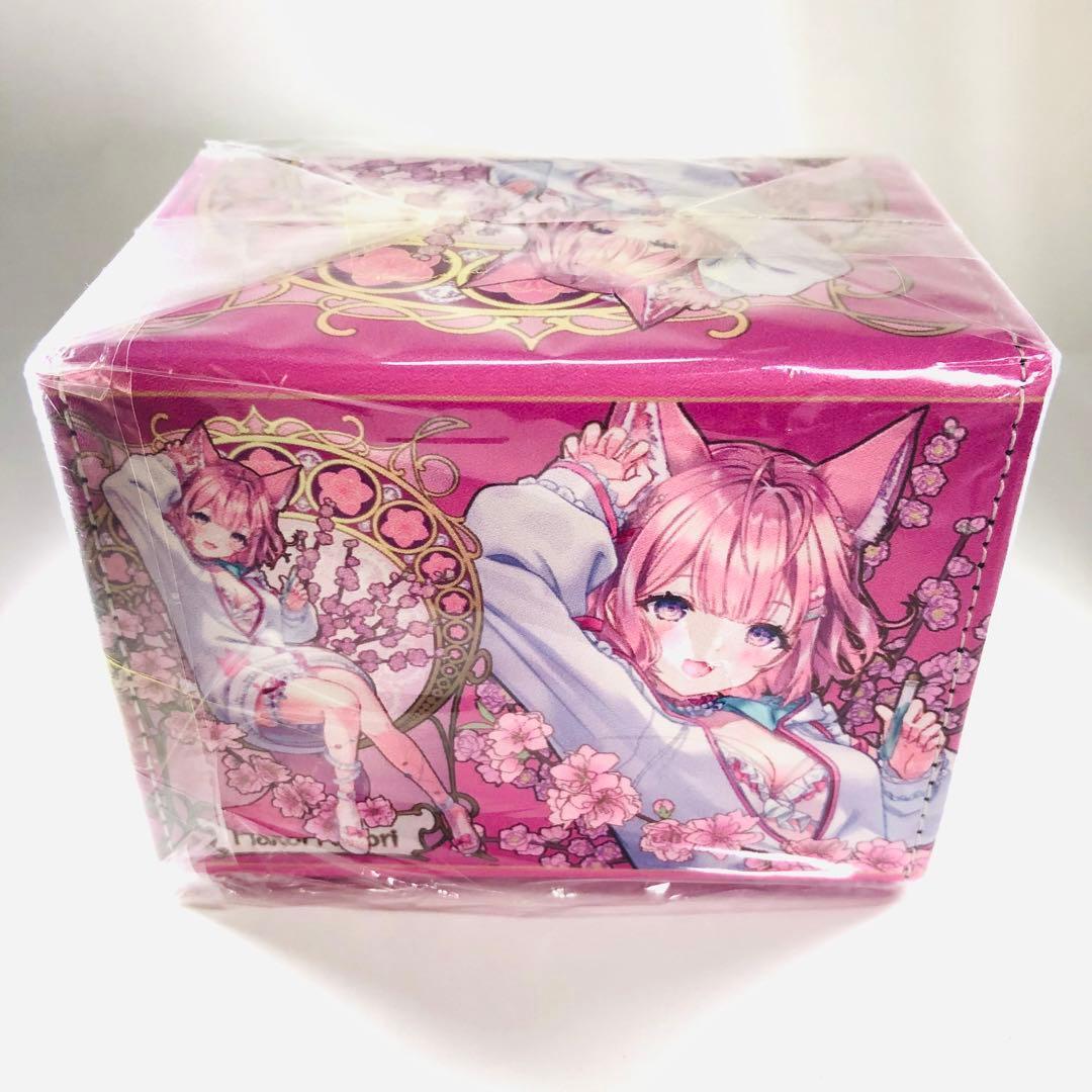 ホロライブ 博衣こより デュアルデッキケース 合皮製 混沌の女神様