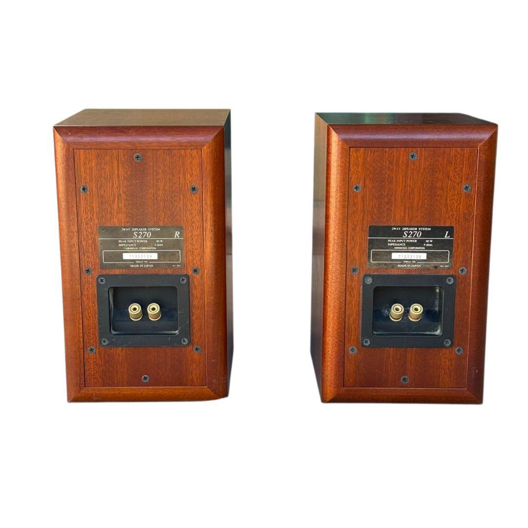 美品　KENWOOD スピーカー　S270