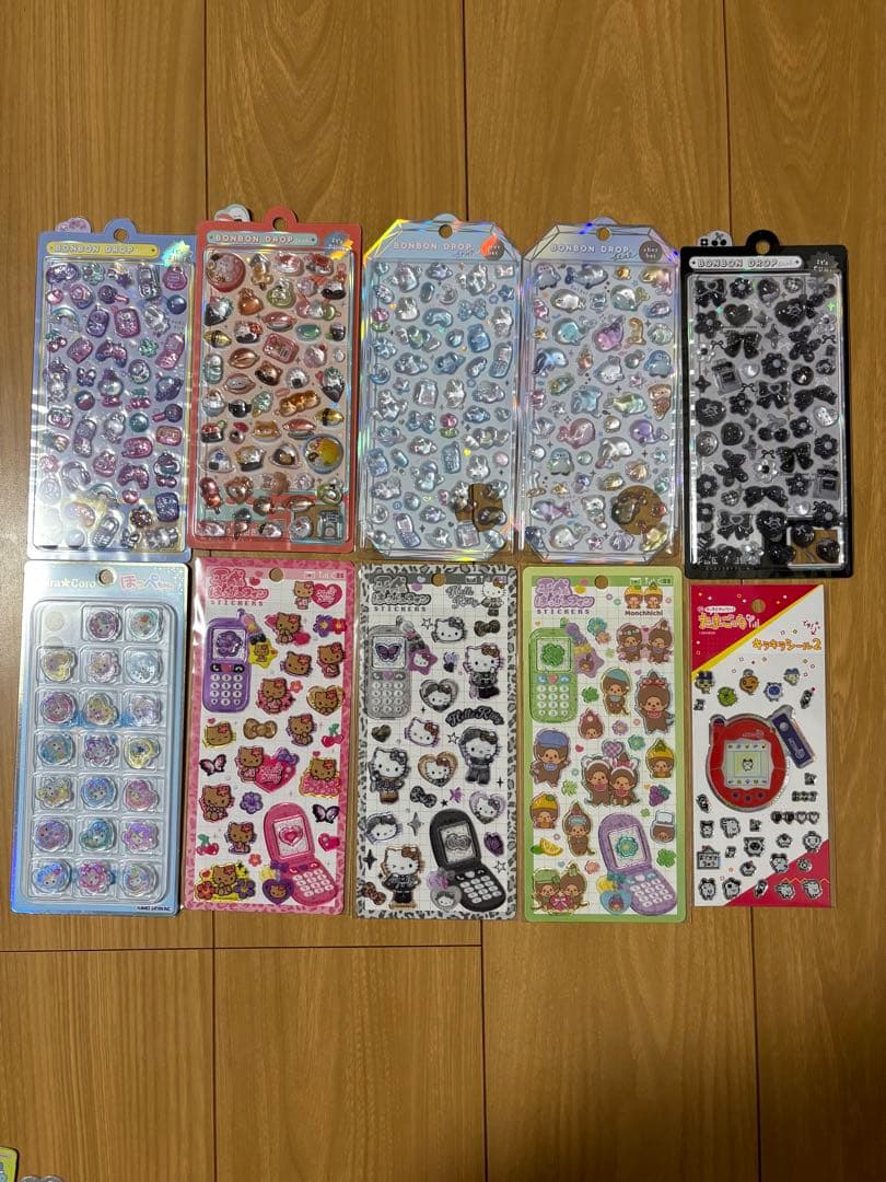 正規品ボンボンドロップシール、うるちゅる他56枚まとめ売り