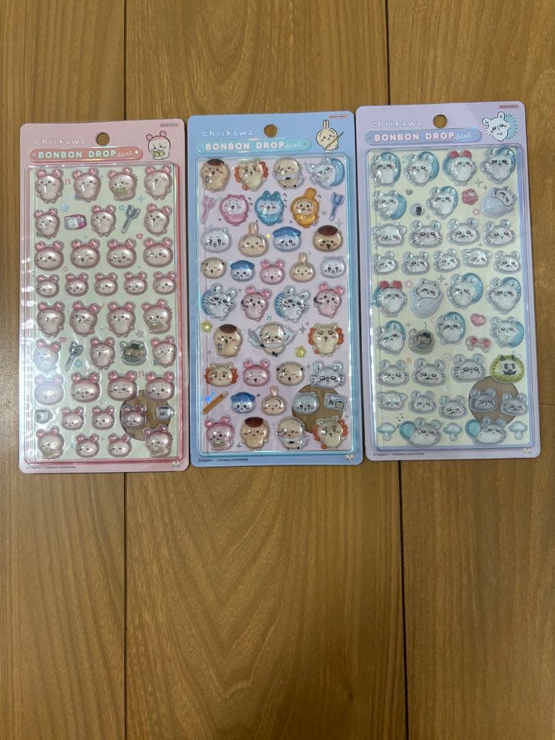 正規品ボンボンドロップシール、うるちゅる他56枚まとめ売り