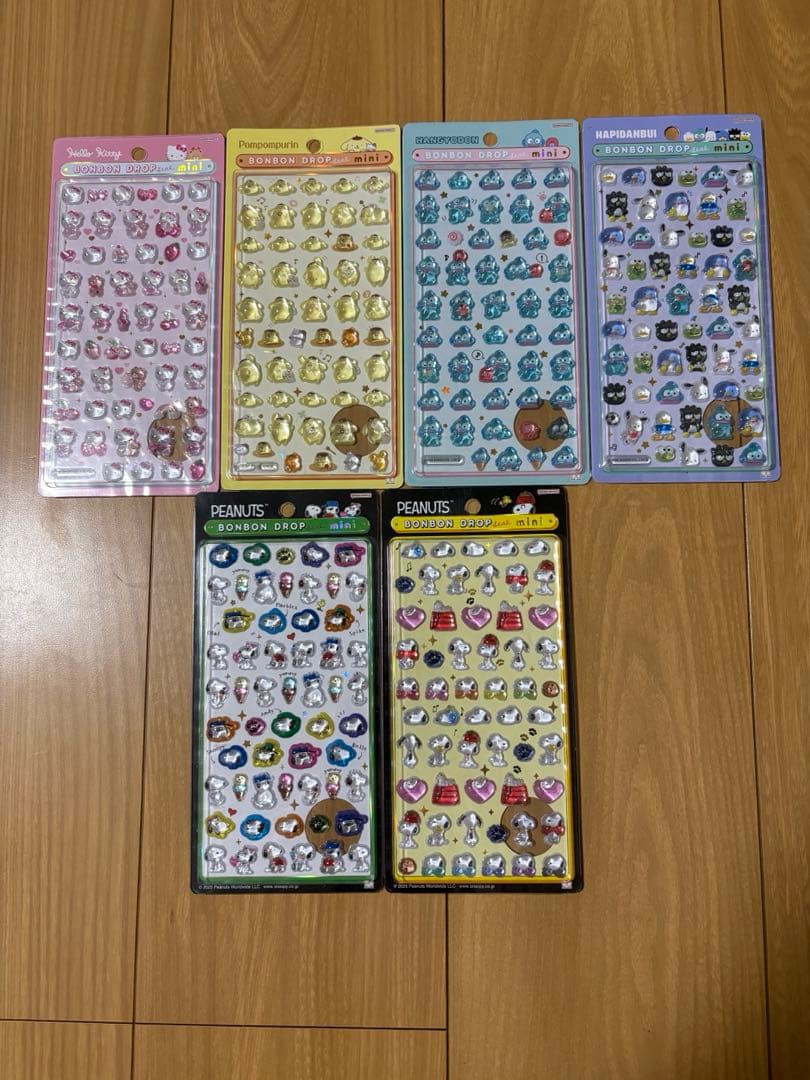 正規品ボンボンドロップシール、うるちゅる他56枚まとめ売り