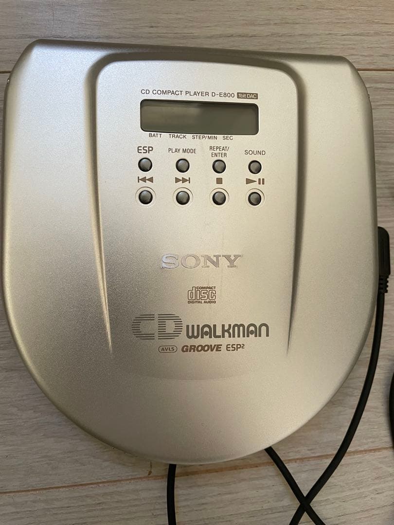 SONY ポータブルCDプレーヤー D-E800