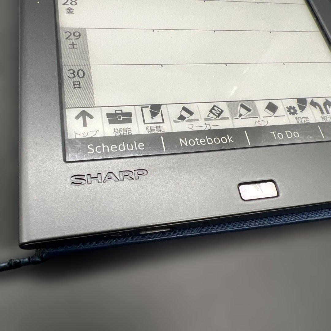 【動作確認済】シャープ 電子ノート WG-PN1 ケース付き 画面きれい　中古