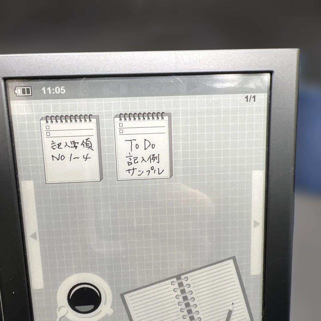 【動作確認済】シャープ 電子ノート WG-PN1 ケース付き 画面きれい　中古