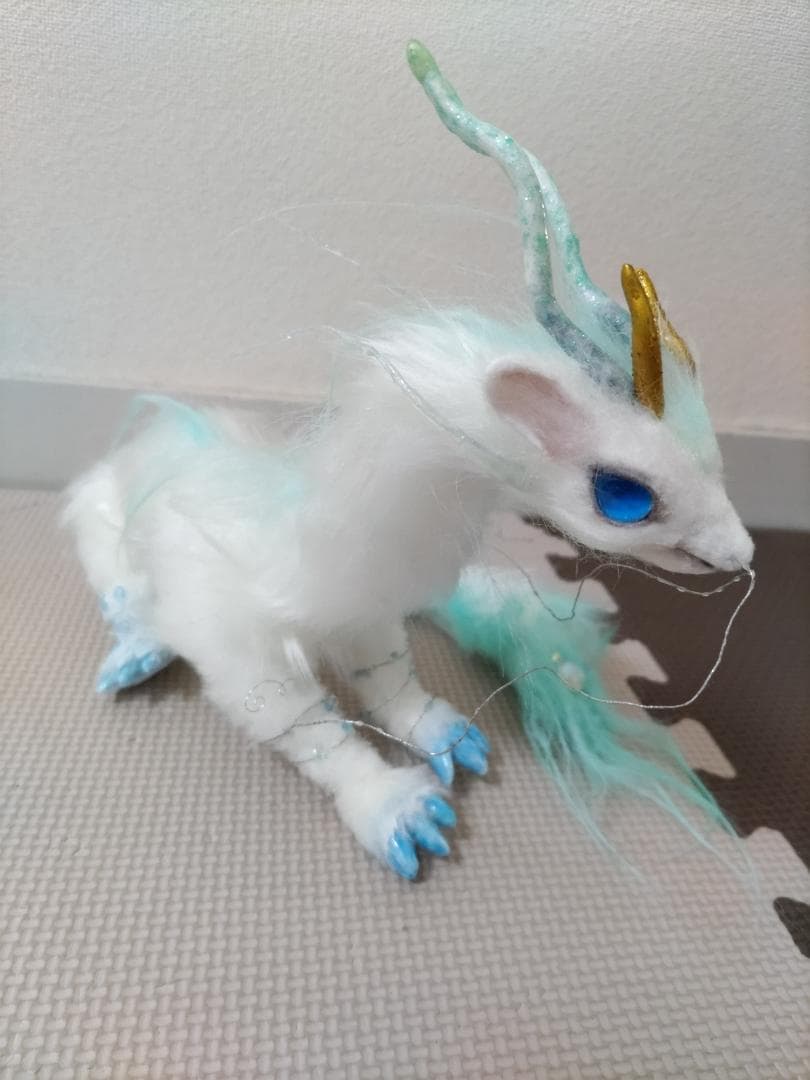アートドール　ドラゴン　龍　幻獣　作家様　ぬいぐるみ